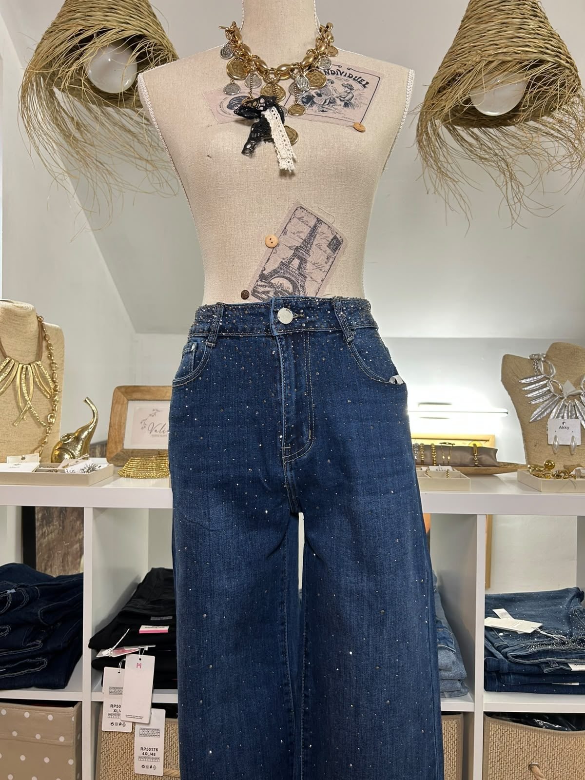 Jeans Rectos Shiny Night - foto 2
