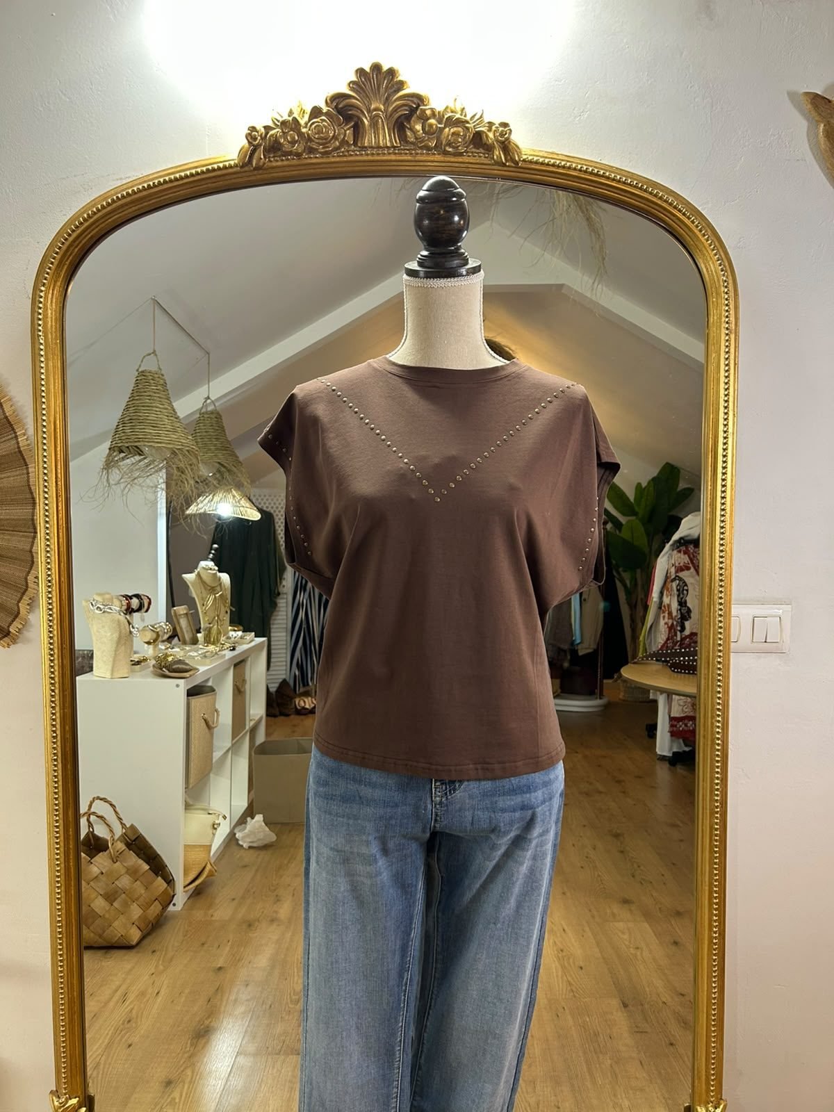 Camiseta con Tachuelas - foto 2