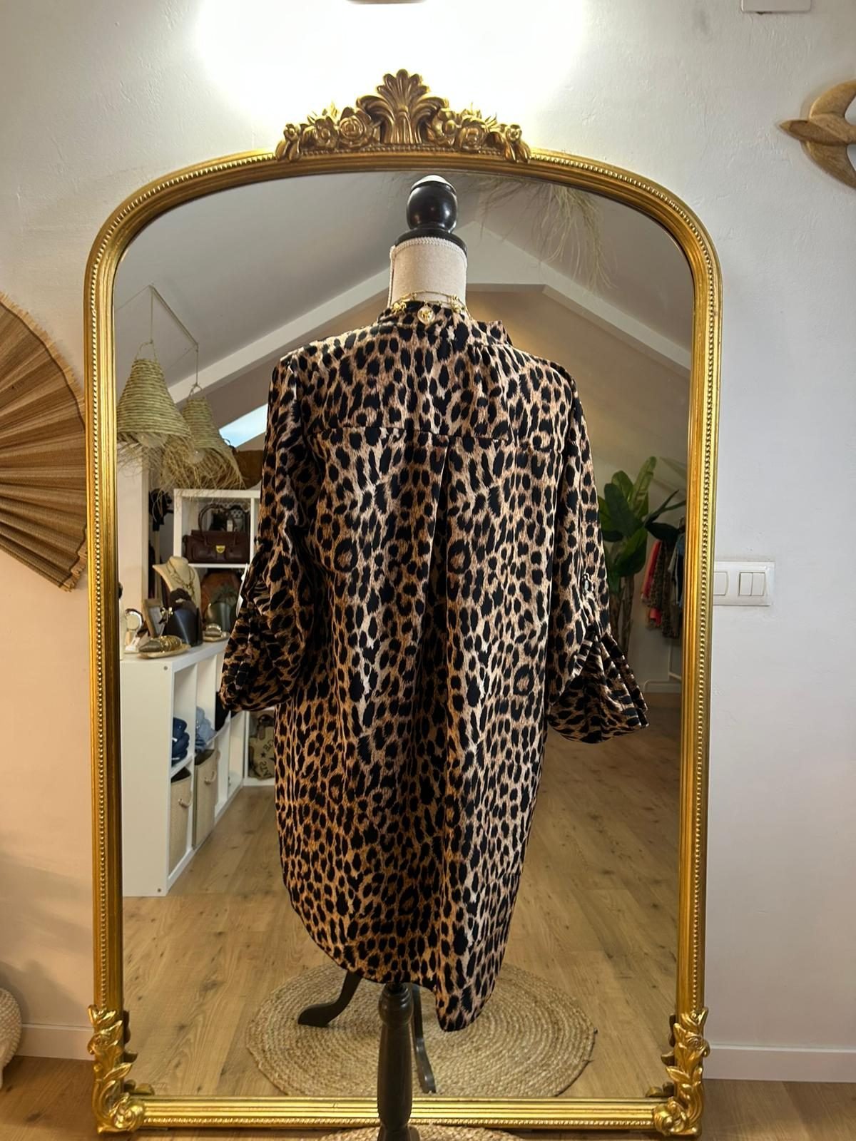Blusón Fluido Animal Print - foto 2