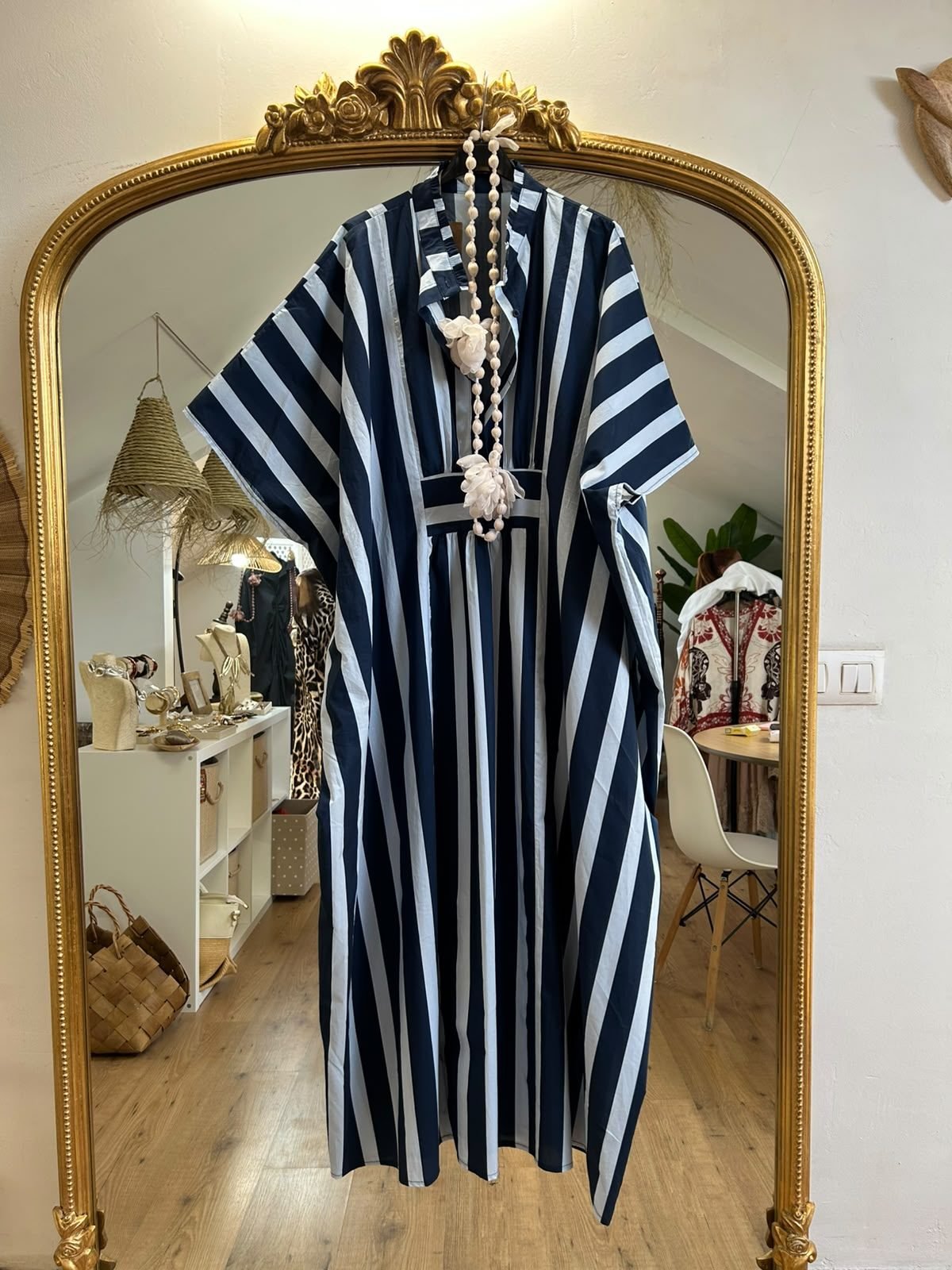 Vestido Túnica de Rayas