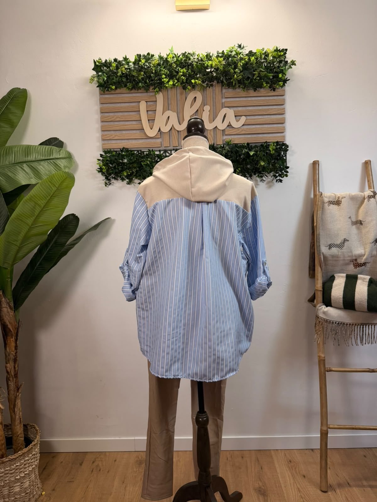 Sudadera Efecto Camisa Vintage - foto 2
