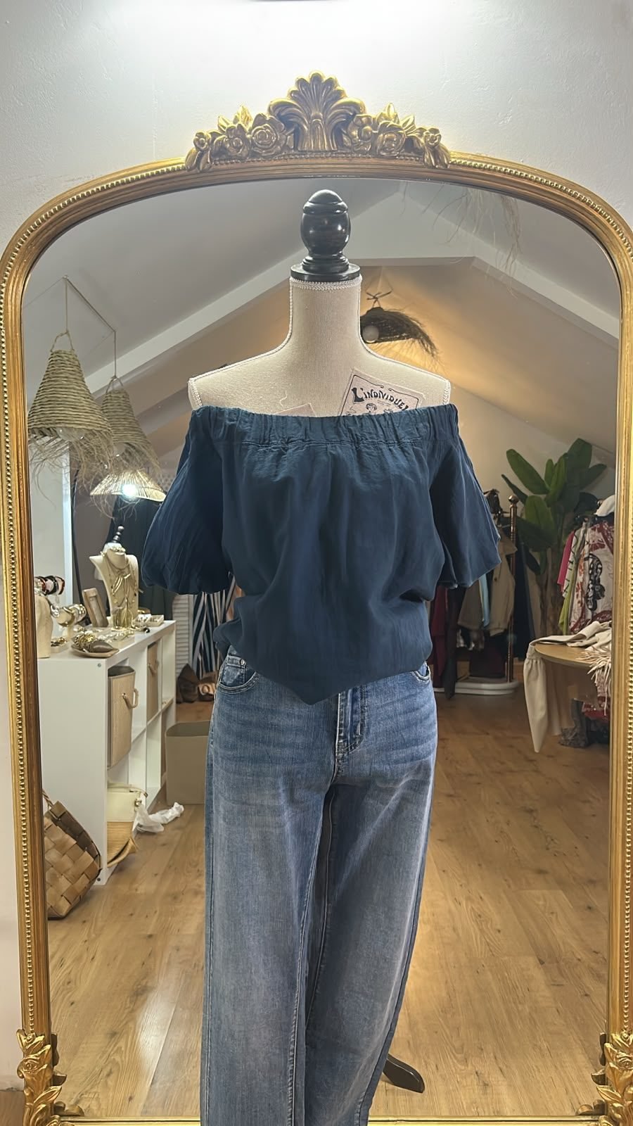 Blusa palabra de honor