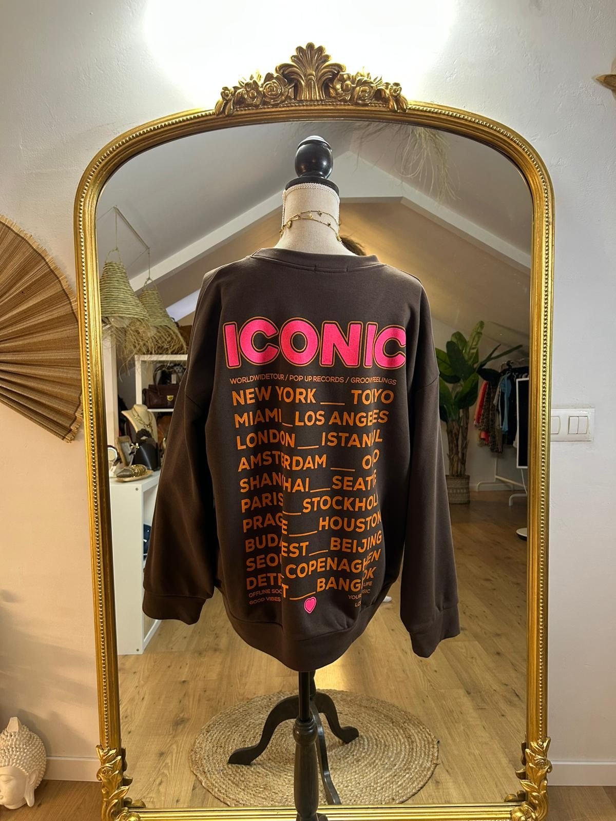 Sudadera Estampado Iconic - foto 6