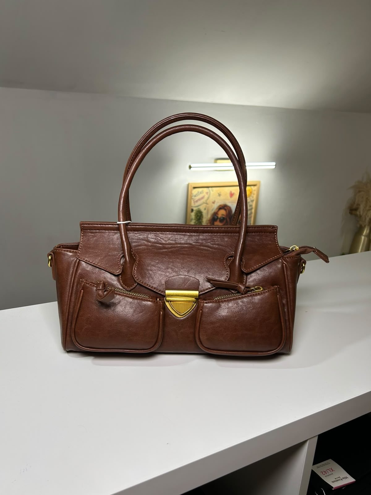 Bolso Clásico Doble Bolsillo