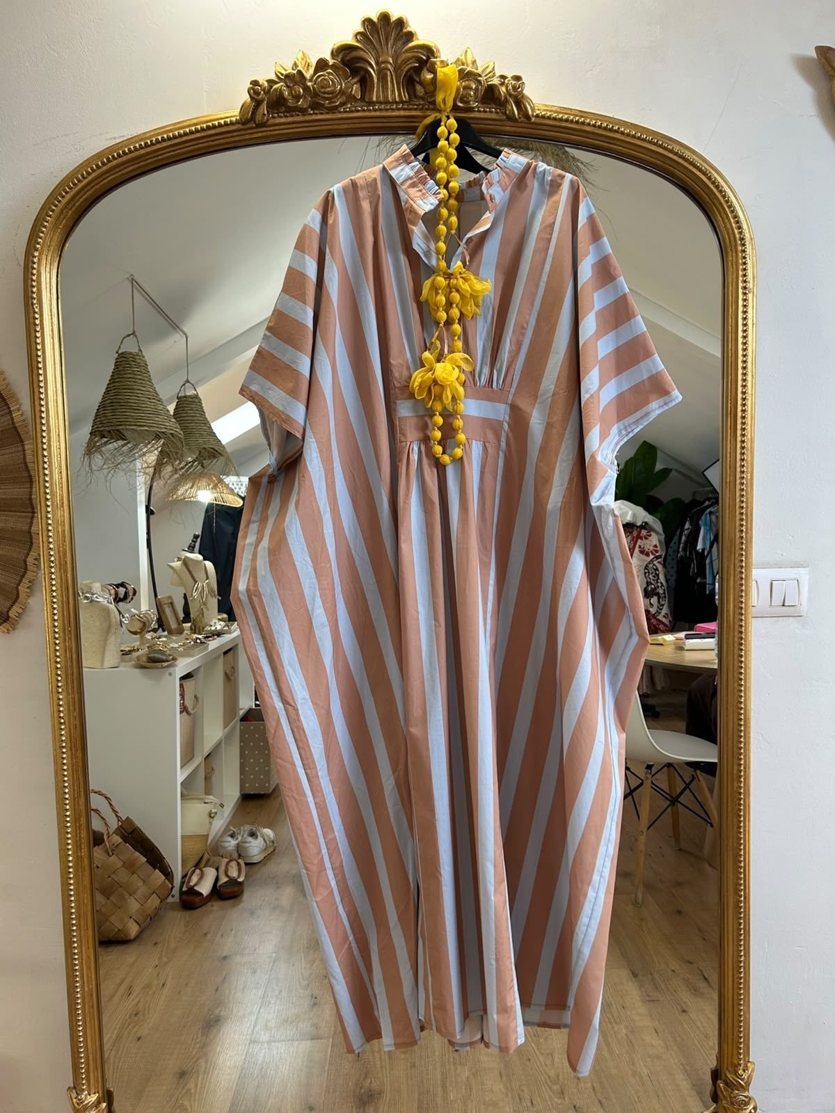 Vestido Túnica de Rayas - foto 2